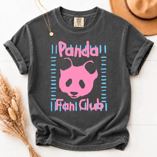 Grappig Panda Club T-shirt