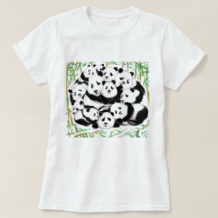 Grappig Panda T-shirt