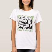 Grappig Panda T-shirt (Voorkant)
