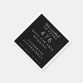 Grappig pandemisch bruiloft dienovereenkomstig we  servet (Hoek)