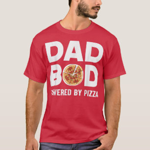 Grappig pap bod Shirt pap bod gedreven door Pizza 