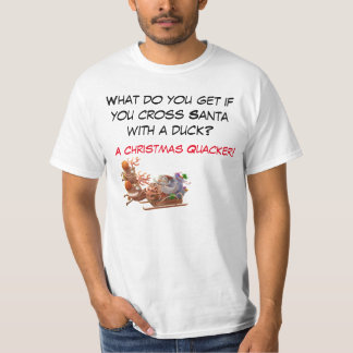 Grappig pap kerstfeest T-shirt