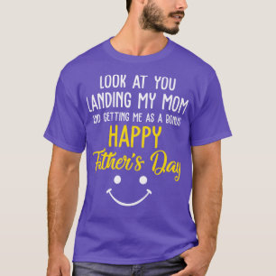 Grappig pap, kijk naar je landt mijn moeder die me t-shirt