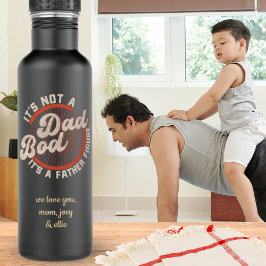 Grappig Papa Bod Vader Figuur Gift Waterfles