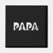 Grappig Papa Golf Daddy Grappig Vaderdag Gift Magneet (Voorkant)