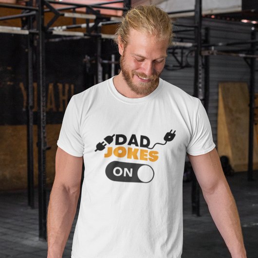 Grappig papa grapt over Vaderdag citaat typografie T-shirt