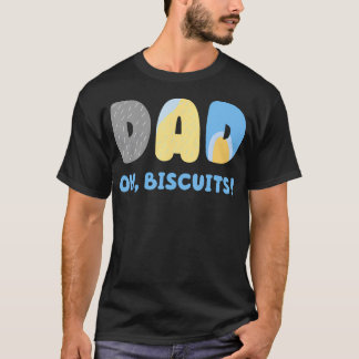 Grappig papa haat koekjes matching voor Mannen vro T-shirt