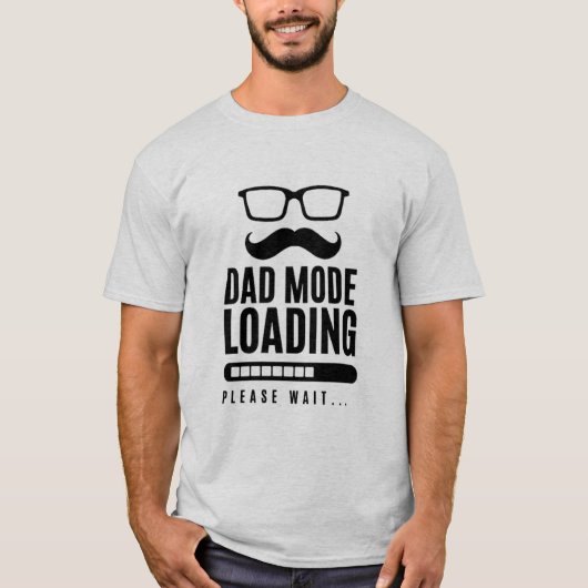 Grappig papa mode laden T-shirt (Voorkant)