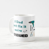 Grappig papa Mok voor Mr Fix It (Voorkant links)