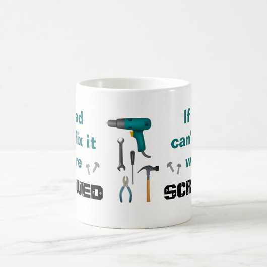 Grappig papa Mok voor Mr Fix It (Center)