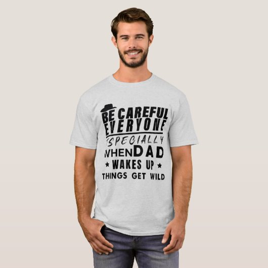 Grappig Papa Ontwerp Humoristische Familie Quote v T-shirt (Voorkant volledig)