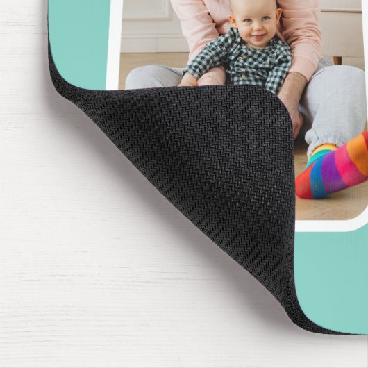 Grappig papa Pun Coolest Pop Leuke Vaderdag Muismat (Hoek)