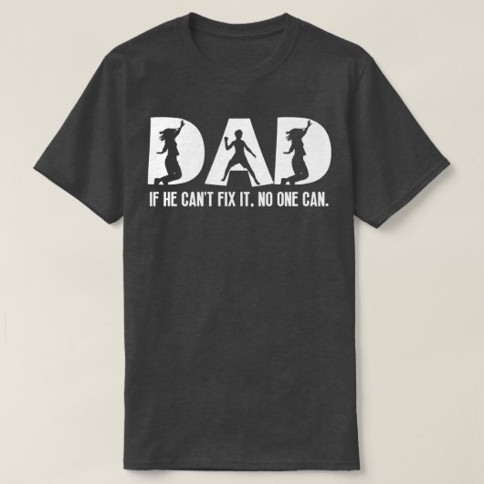 Grappig papa Verjaardag 1 T-shirt (Design voorkant)