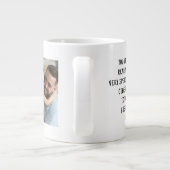 Grappig papa's foto collage koffie Mok (Achterkant)