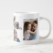 Grappig papa's foto collage koffie Mok (Rechts)