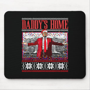 Grappig Papa's Home Trump Lelijke Kersttrui XM Muismat