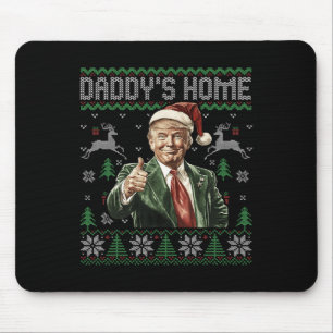 Grappig Papa's Home Trump Lelijke Kersttrui XM Muismat