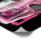 Grappig papa's huis Trump Pink 2024 Take America B Poster (Hoek)