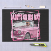 Grappig papa's huis Trump Pink 2024 Take America B Tissuepapier (Craft)