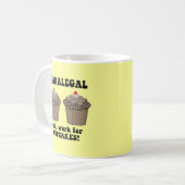 grappig paralegal koffiemok (Voorkant links)