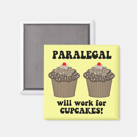 grappig paralegal magneet (Voorkant / Achterkant)