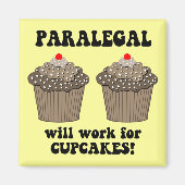 grappig paralegal magneet (Voorkant)