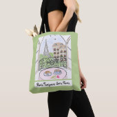 Grappig Parijs en Eiffeltoren ALTIJD PARIJS Tote Bag (Dichtbij)