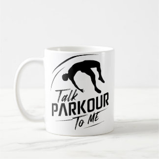 Grappig Parkour Hindernisbaanontwerp voor parkour  Koffiemok