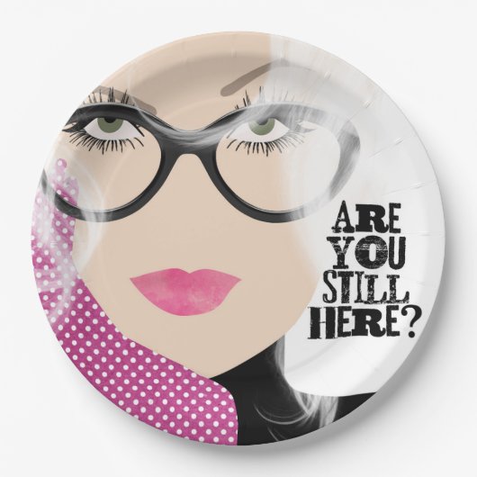 Grappig PartyWare - LaRue's Papieren Borden Bordje (Voorkant)