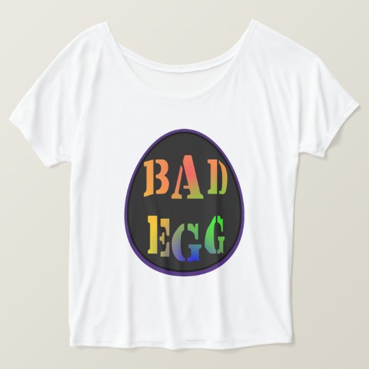Grappig Pasen | Bad Egg Statement T-shirt (Design voorkant)