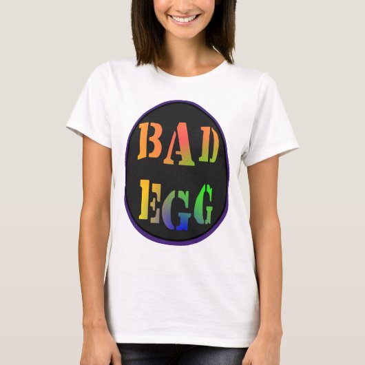 Grappig Pasen | Bad Egg Statement T-shirt (Voorkant)