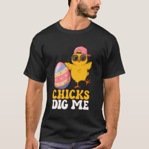 Grappig Pasen Dag Kostuum Kuikens Vinden Me Peuter T-shirt
