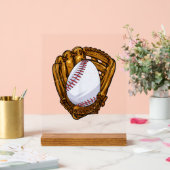 Grappig Pasen Ei Honkbal Ei Jagen Paasdag M Acryl Bord (Huwelijk)
