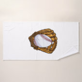 Grappig Pasen Ei Honkbal Ei Jagen Paasdag M Badhanddoek (Badhanddoek)