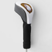 Grappig Pasen Ei Honkbal Ei Jagen Paasdag M Golfheadcover (Schuin)