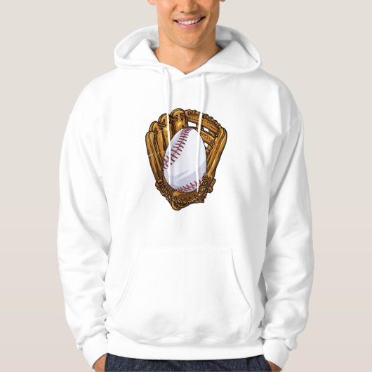 Grappig Pasen Ei Honkbal Ei Jagen Paasdag M Hoodie (Voorkant)