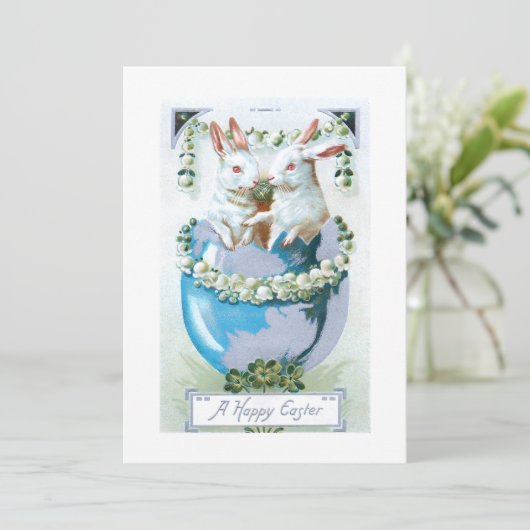 Grappig  Pasen in eieren Feestdagenkaart (Staand voorkant)