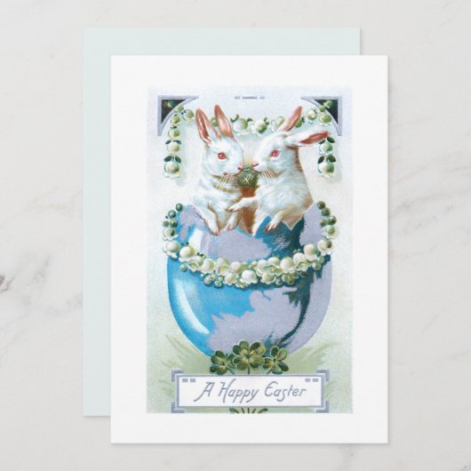 Grappig  Pasen in eieren Feestdagenkaart (Voorkant / Achterkant)