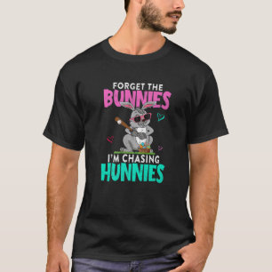 Grappig Pasen Vergeet De Konijnen Ik Jaag Op Hunni T-shirt