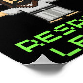 Grappig Pasen Videogame Jezus - Respawn Legend - V Poster (Hoek)