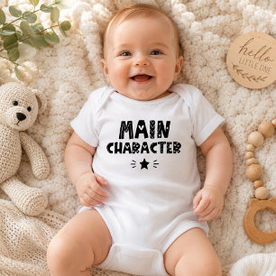 Grappig Pasgeboren Outfit Schattig Hoofdpersonage Romper