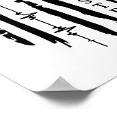 Grappig Patriotisch Er-registrar Verpleegster Cade Poster (Hoek)