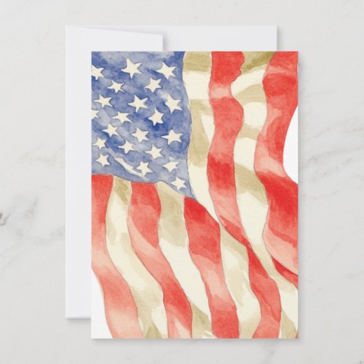 Grappig patriottisch Trump verjaardagsfeest Kaart (Achterkant)