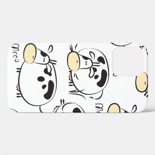 Grappig patroon met kinderlijke dieren. clip- Case-Mate iPhone case (Achterkant (horizontaal))
