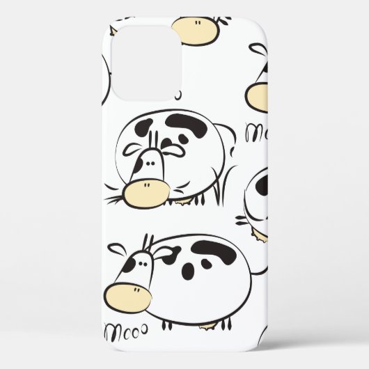 Grappig patroon met kinderlijke dieren.  clip- Case-Mate iPhone case (Achterkant)
