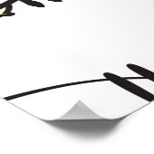 Grappig patroon met kinderlijke dieren. clip- poster (Hoek)