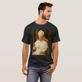 Grappig Paus Trump T-shirt Meme Funny (Voorkant volledig)