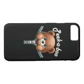 Grappig - Peekabo - Beer Case-Mate iPhone Case (Achterkant (Horizontaal))