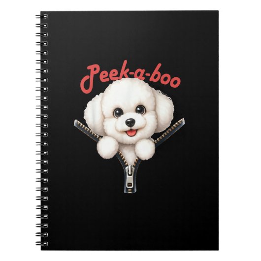 Grappig - Peekaboo Halloween Notitieboek (Voorkant)