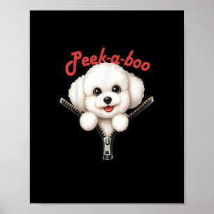 Grappig - Peekaboo Halloween Poster